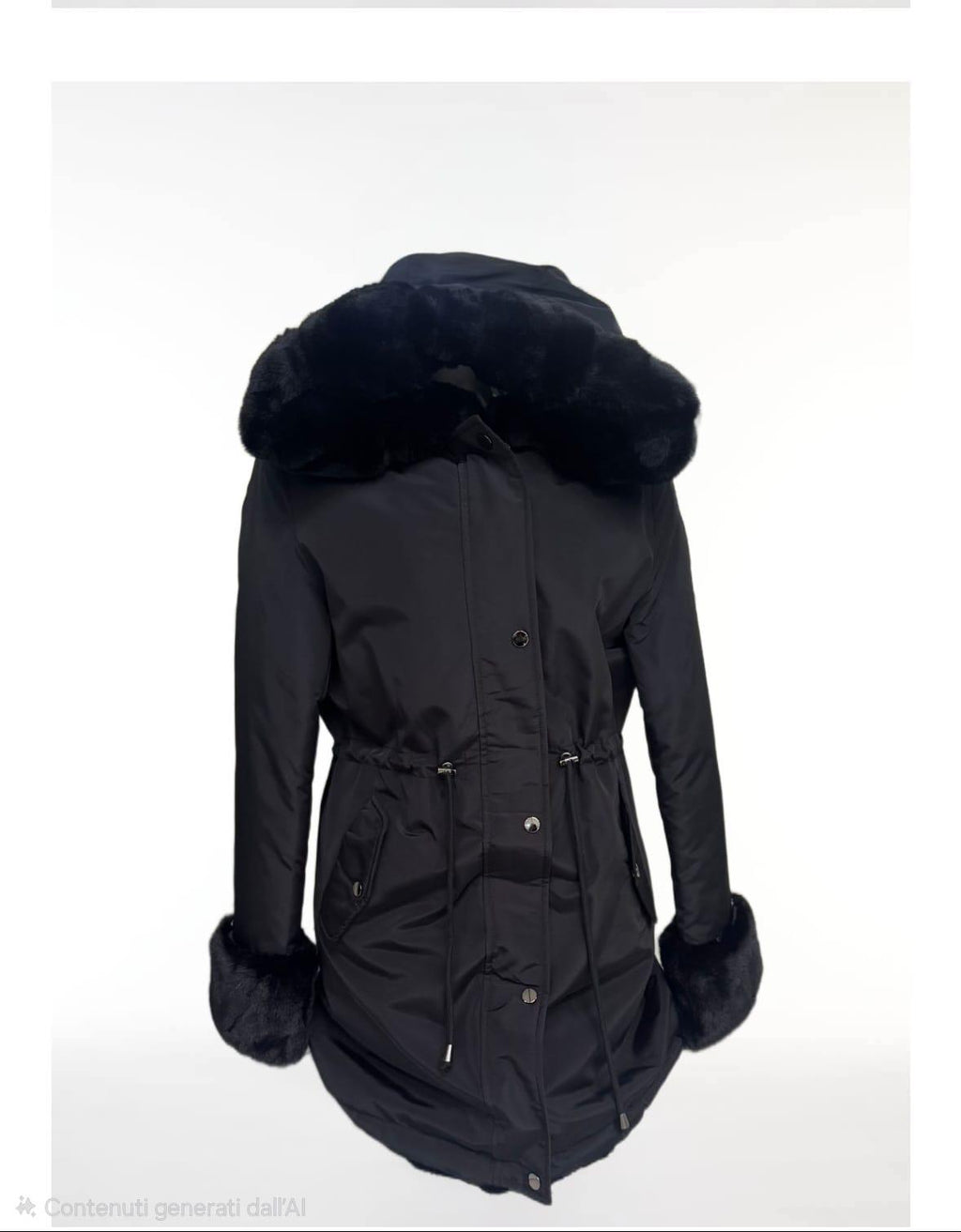 Giubbotto Double-face con eco pelliccia removibile