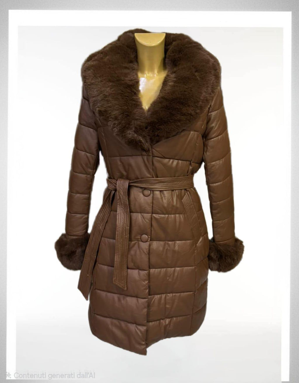 Giubotto con pelliccia removibile