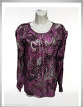 Camicia fantasia rosa