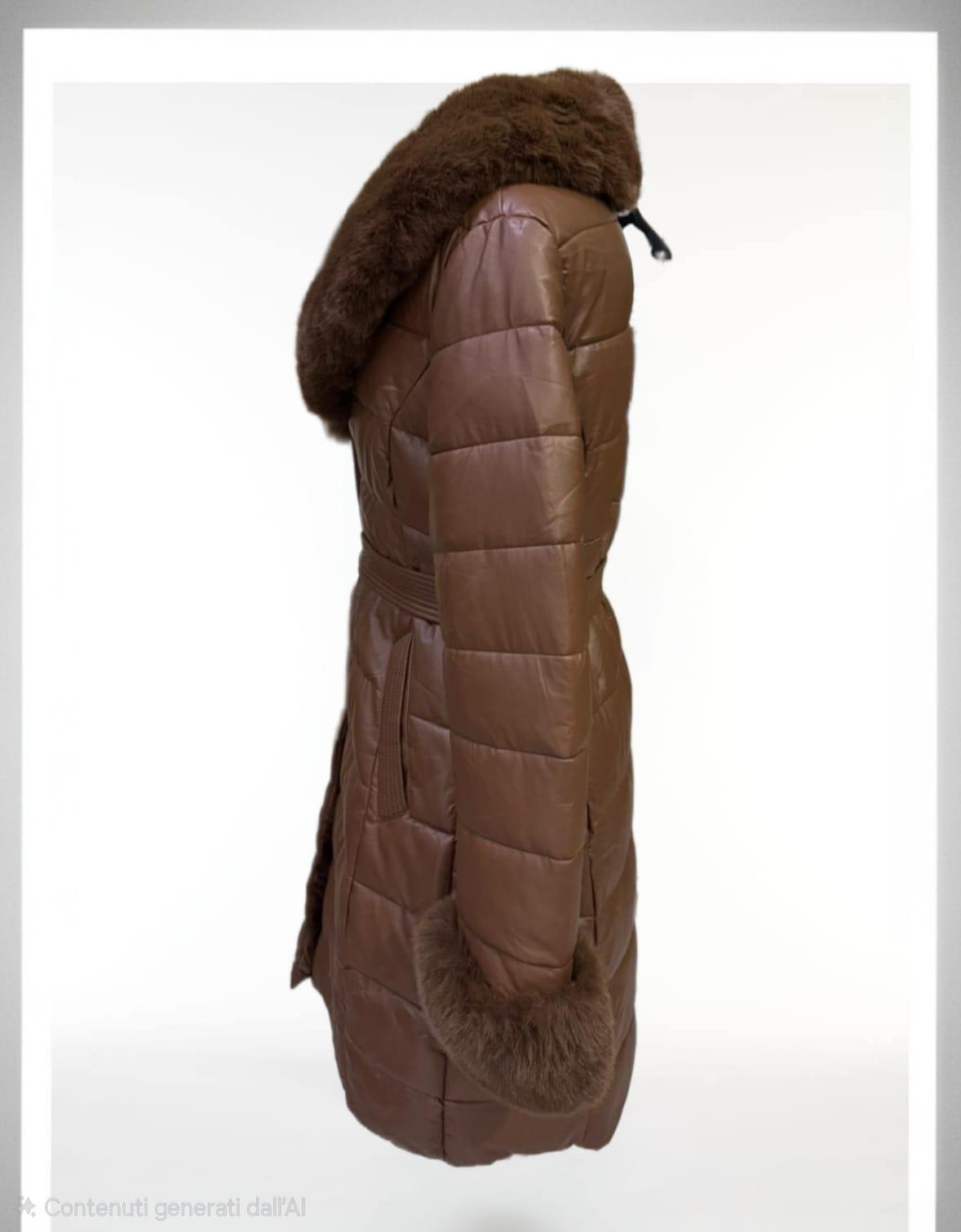 Giubotto con pelliccia removibile