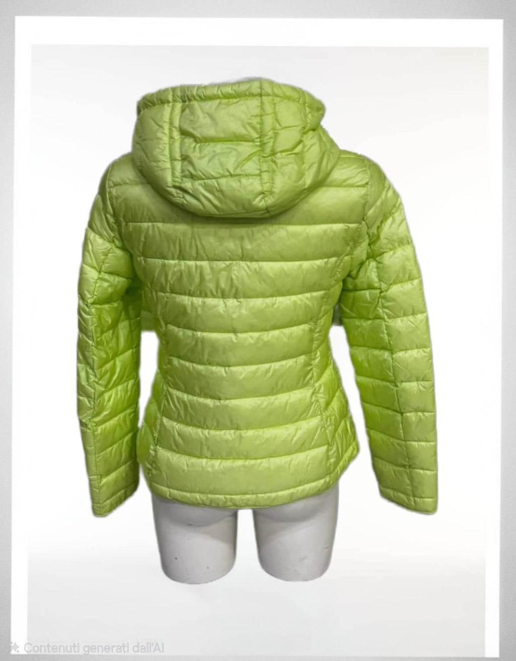 Piumino 100 grammi  lime