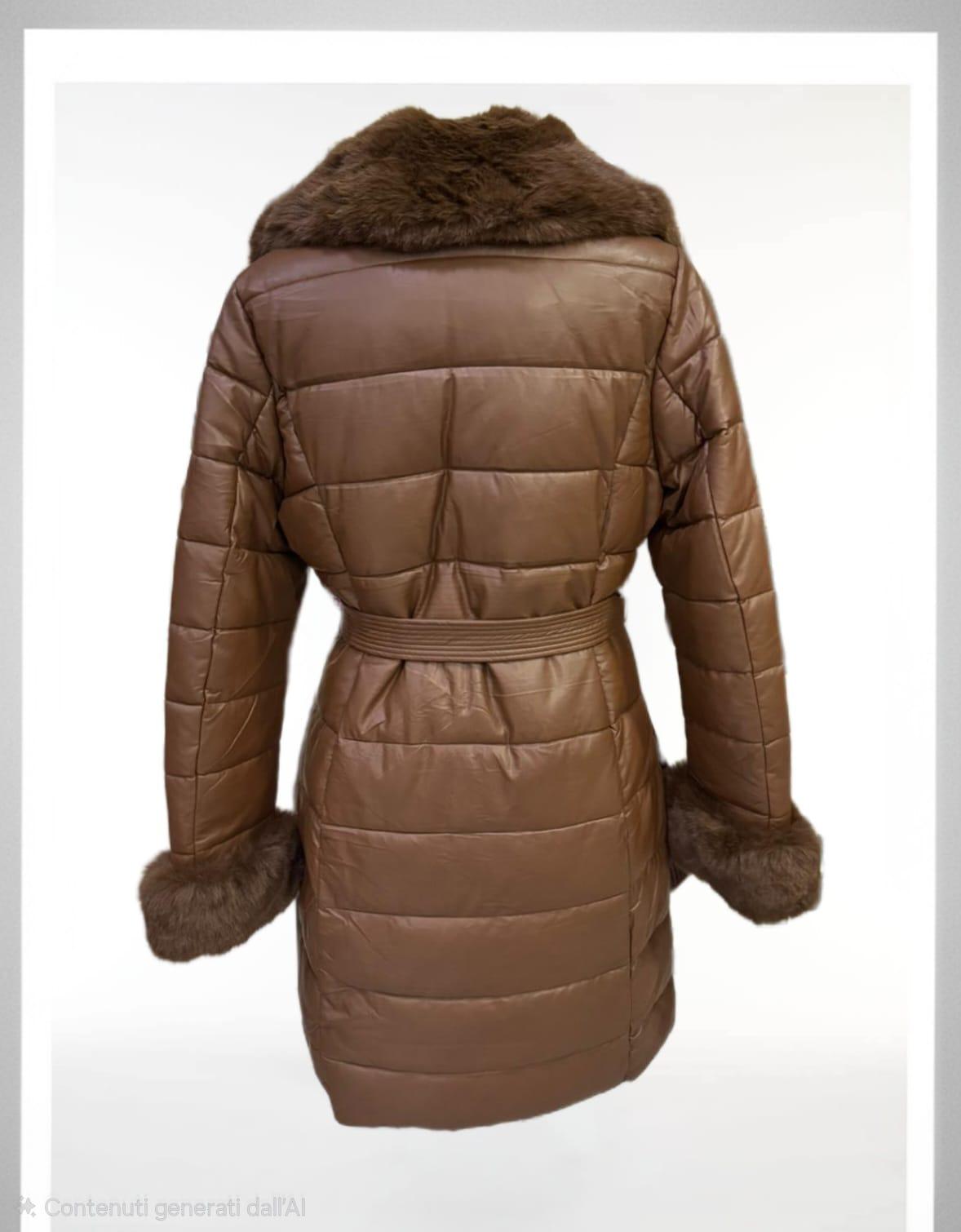 Giubotto con pelliccia removibile