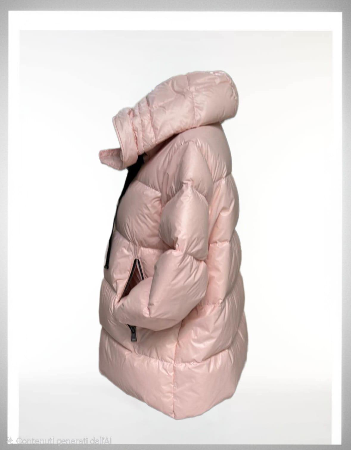 Piumino in piuma d’oca con cappuccio