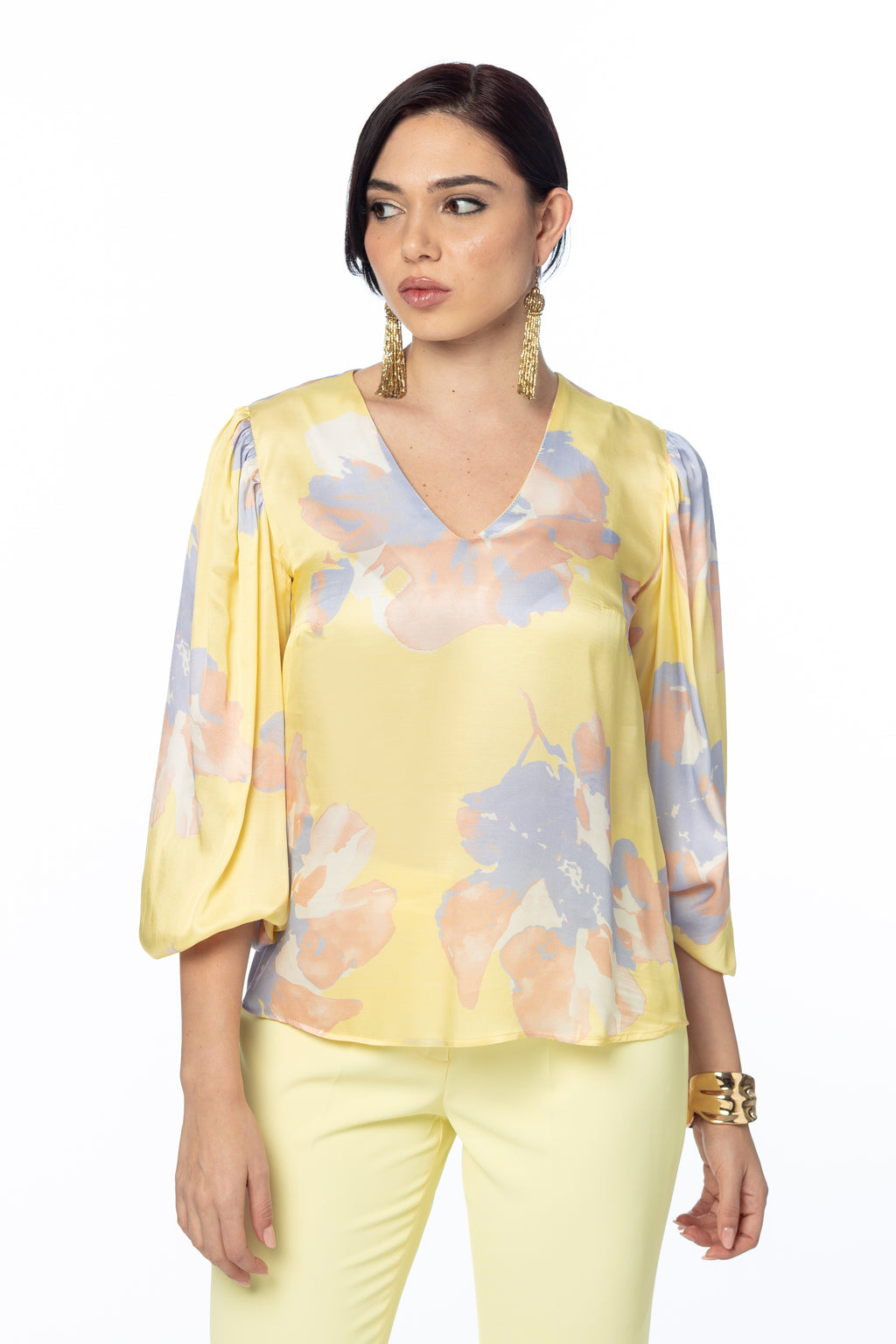 Blusa incrociata