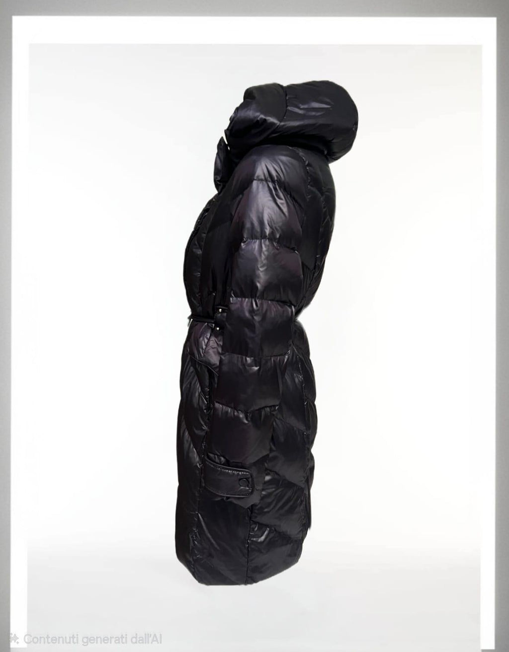 Giubbotto piuma d’oca nero