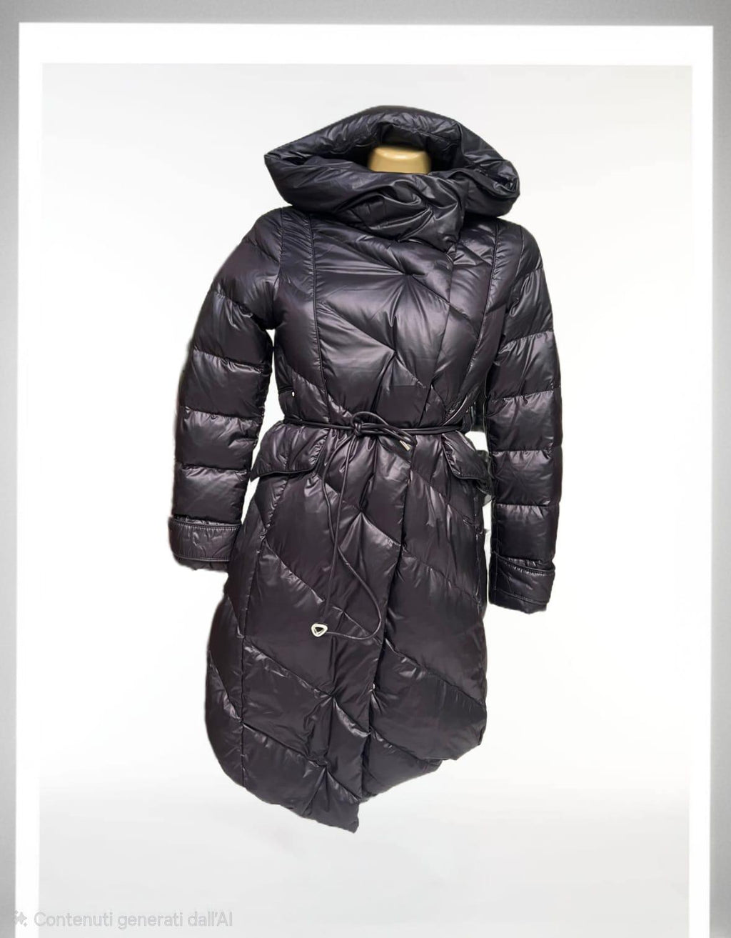 Giubbotto piuma d’oca nero