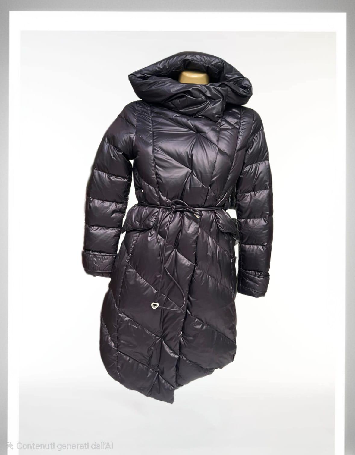 Giubbotto piuma d’oca nero
