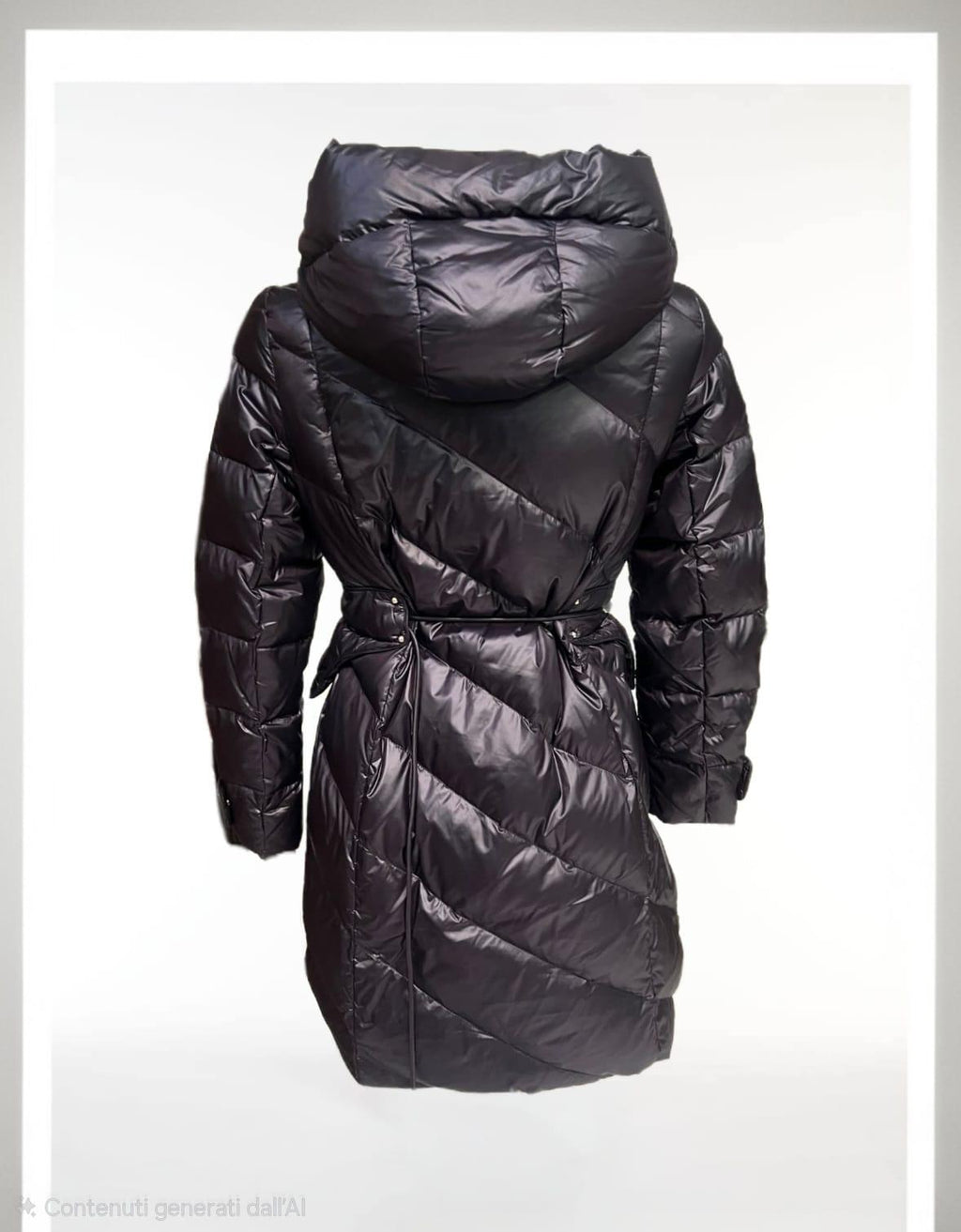 Giubbotto piuma d’oca nero