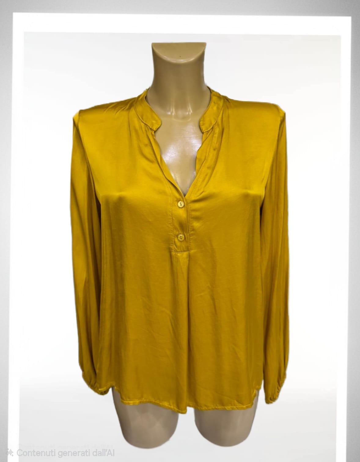 Camicia color senape